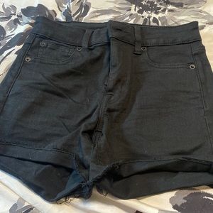 AE Black Jean Shorts - Size 2